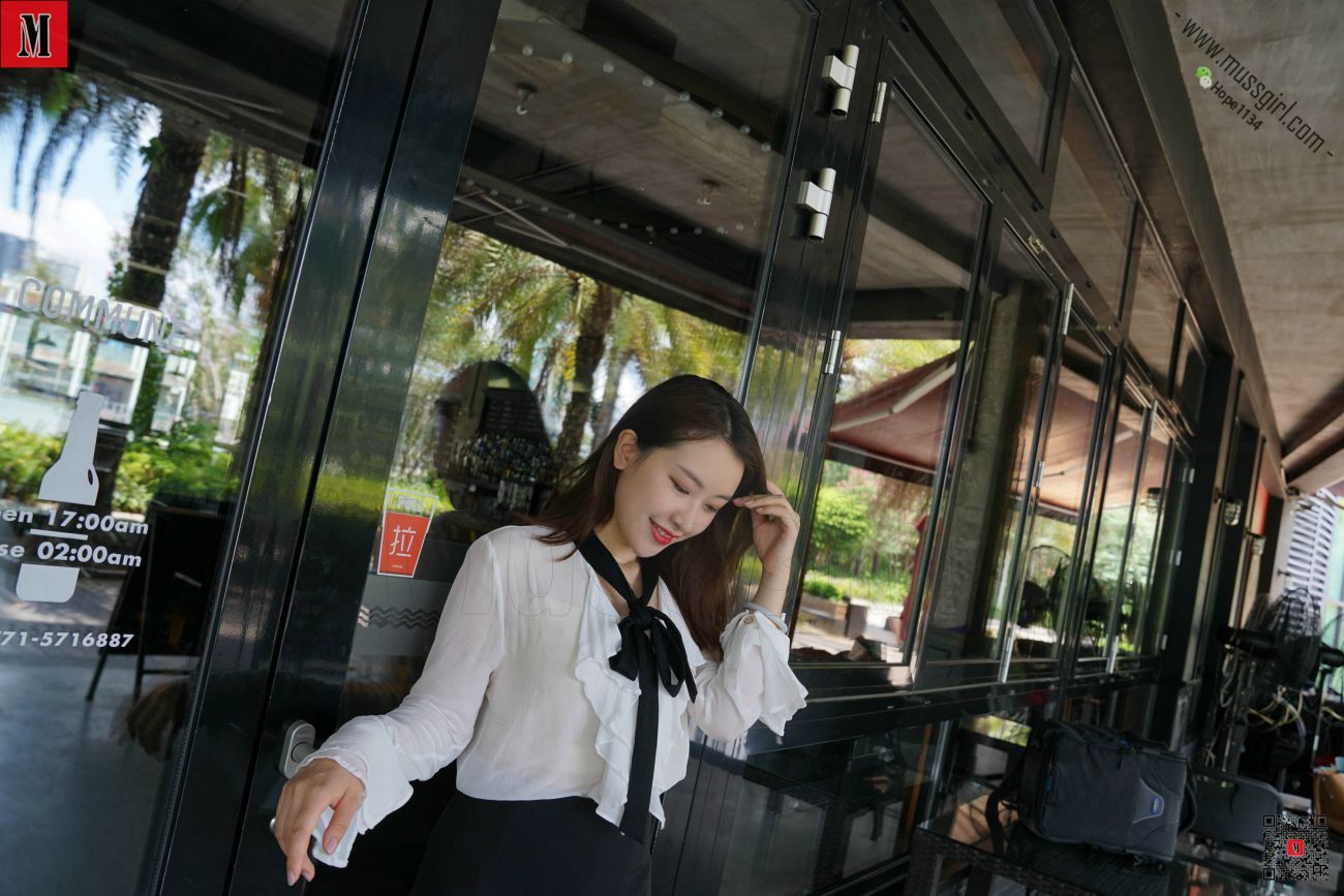 MussGirl慕丝女郎  NO.055 洁白如玉